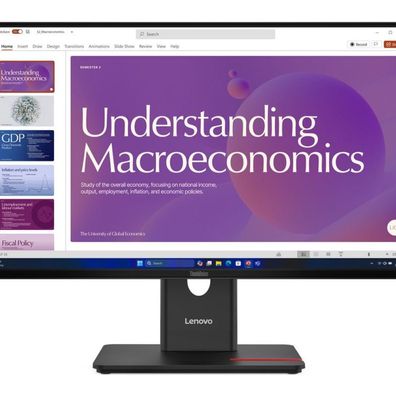 Lenovo ThinkVision T24D-40, (23,8") FHD, HDMI/DP/USB-C/DOC