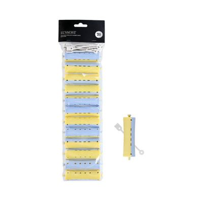 Lussoni Kaltwellenstäbe mit Gummiband, Ø22x91mm, 12 Stück