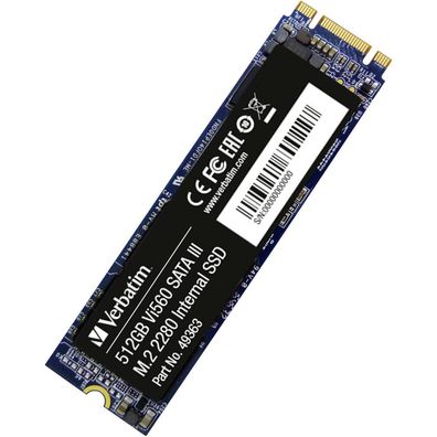SSD 512GB Verbatim Vi560 (2280) M.2 Sataiii intern retail