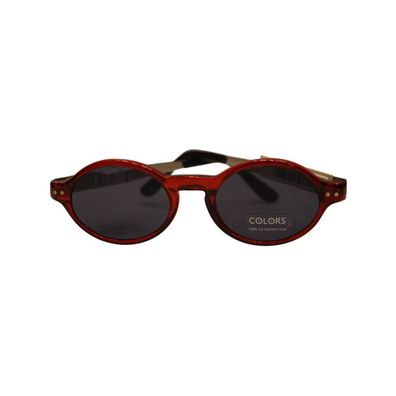 Vereinigte Farben der Sonnenbrille Rot Oval Unisex