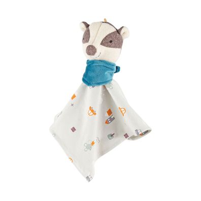 Sigikid, Schnuffeltuch, Baby Schnuffeltuch Dachs, sigibaby, 39991, Schmusetuch