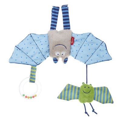 Sigikid, Anhänger Fledermaus, 41013, Babyspielzeug, Anhänger Kinderwagen, Sigikid