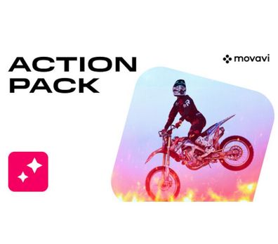 Movavi Video Editor 2023 - Action Pack - Steam DLC (Aktivierungscode)