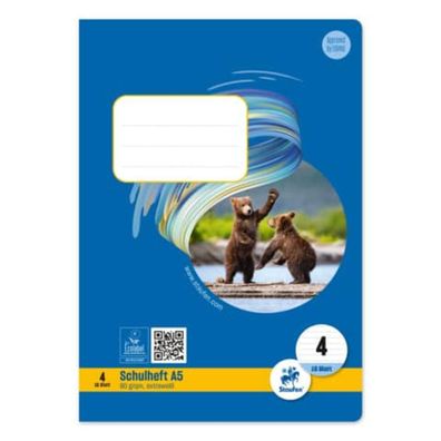STYLE Heft, A5, 80g/m² 16 Blatt, Lin.4, liniert STYLE 040516004