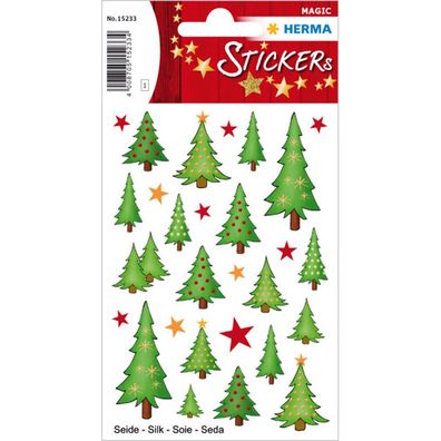 28 HERMA Aufkleber Weihnachtsbaum Weihnachtsbaum