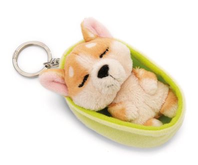 Schlüsselanhänger Sleeping Pets Hund Welsh Corgi, NICI, 61606