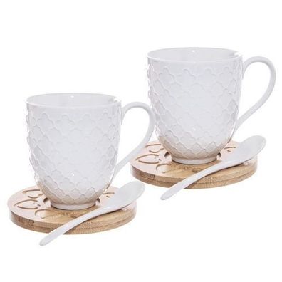 Whiteline Porzellanbecher 370 ml 2 Stück