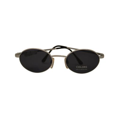 Vereinigte Farben der Sonnenbrille Weißes Metall Oval Unisex
