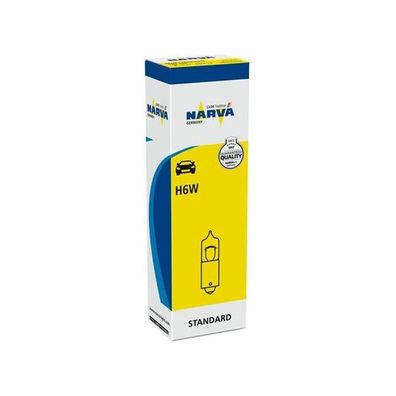 H6W 12V 6W BAX9s Standard NARVA
