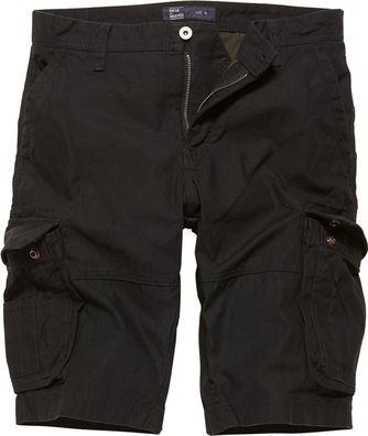 Vintage Industries Cargoshorts Rowing Shorts Black