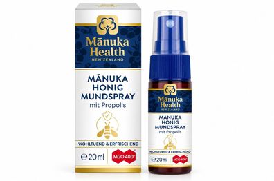 Manuka Health - Manuka Honig & Propolis Mundspray MGO 400+ - 20 ml