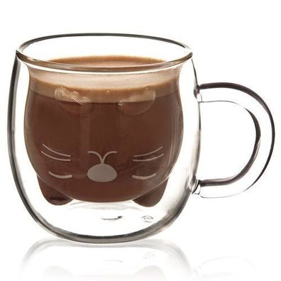 Doppelwandiges Thermos-Kaffeeglas DOPPEL 270 ml