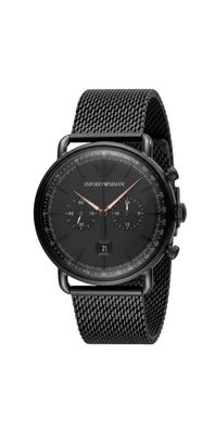 AR11264 Emporio Armani Aviator Herren Chronograph Edelstahl