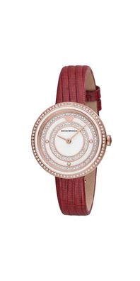 AR11532 Emporio Armani Rosa Damen Armbanduhr Quarz