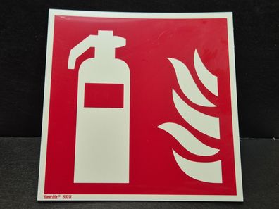 Brandschutzzeichen"Feuerlöscher"(F001 nach ISO 7010) - Sicherheitsschild