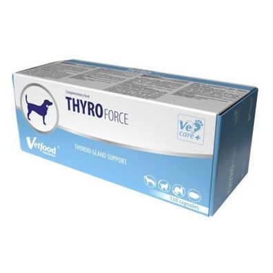 VetFood Thyroforce Schilddrüsenpräparat für Hunde, 120 Kapseln