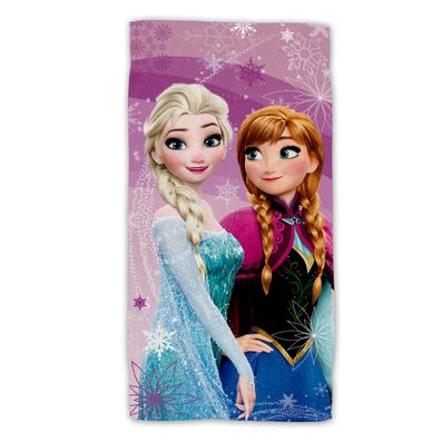 Disney Frozen Baumwolle Strandtuch Frottee Badetuch mit Premium Druck, 70x140 cm