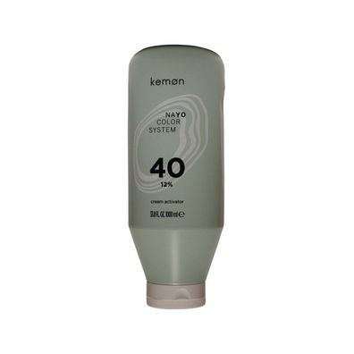 Kemon, Nayo Cream Activator, Haarfarben-Aktivator-Lotion, Shine, 40, 40, 1000 ml