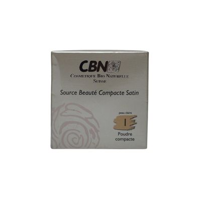 CBN, Source Beaute, Satinierte Oberfläche, kompakte Grundierung, 1, 10 g