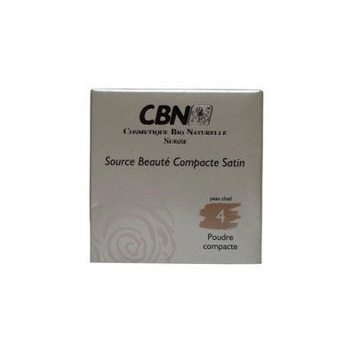 CBN, Source Beaute, Satinierte Oberfläche, kompakte Grundierung, 4, 10 g