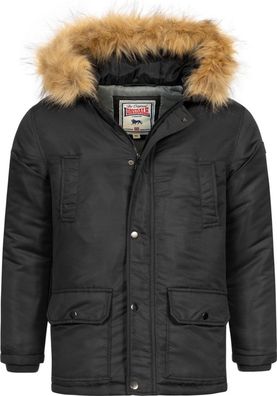 Lonsdale Jungen Winterjacke Rothley Jungen Winterjacke mit Kapuze