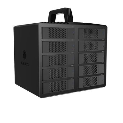 Icy Box Geh. IcyBox Diamond Case 3710 10-Bay 2,5"/3,5" HDD/SSD