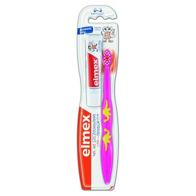 Elmex Elmex Training Toothbrush for 0-3 Year Old Children Soft Bristles