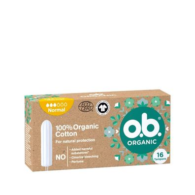 O.b. O.B. Organic tampony Normal 16szt