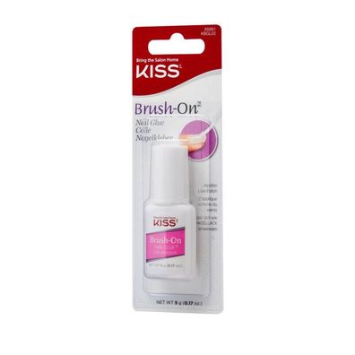 Kiss My Face Kiss Nail Glue with Brush 5g Transparent