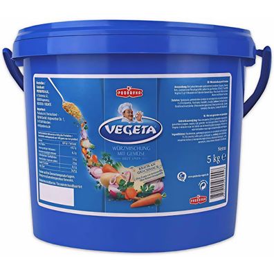 Vegeta Podravka Gewürzmischung, 5kg Eimer - 5.0kg