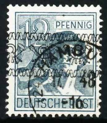 2. Kontrollratsausgabe MIT Bandaufdruck Nr 40Ia X626E52
