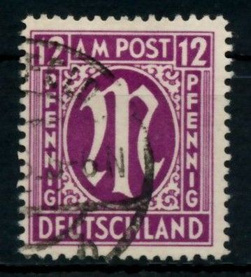 BIZONE AM-POST Nr 15aAz gestempelt X763636