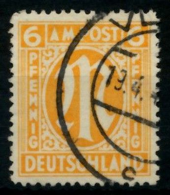 BIZONE AM-POST Nr 13-Az gestempelt X7637B2