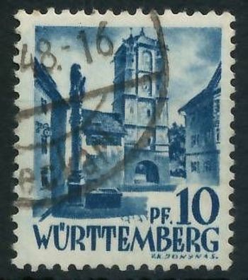 FZ Württemberg 1. Ausgabe Spezialisiert Nr 3yvI X404862