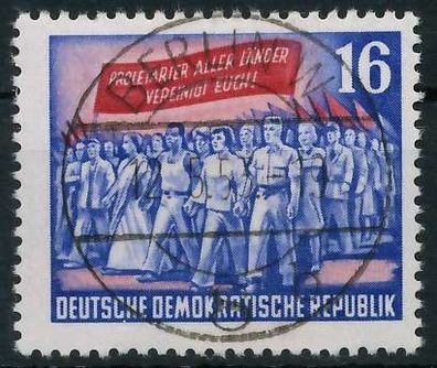 DDR 1953 Nr 347XI zentrisch gestempelt X77ACB2
