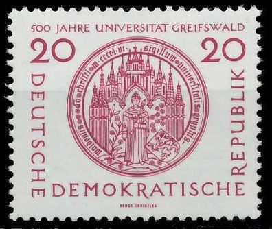 DDR 1956 Nr 543 postfrisch X77ACEE