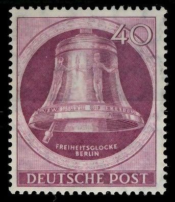 BERLIN 1951 Nr 79 ungebraucht X98EAEA