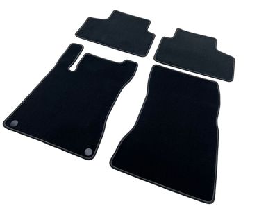 Original Fussmatten Mercedes-Benz Schwarz velours A-Klasse GLA CLA GLB Teppich