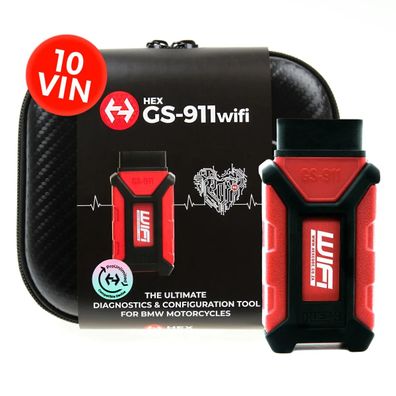GS-911 WIFI OBD2 Enthusiast 10 VIN
