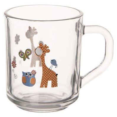 Giraffen-Glasbecher 230 ml