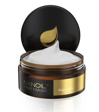 Nanoil Keratin Haarmaske mit Keratin, 300ml Pflegemaske