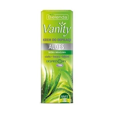 Bielenda Vanity Aloe Enthaarungscreme für empfindliche Haut, 100 ml
