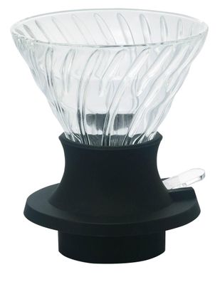 Kaffeefilter mit Tropfstop Gr.03 Glas / Silikon / PCT-Harz / Edelstahl