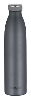 Isolierflasche TC Edelstahl / Kunststoff 750 ml, Ø 7,2 cm graphite grey mat