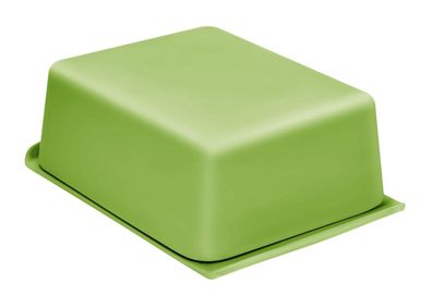 Butterdose "Natur-Design" MAGNAT® Glukose / Wachse / Mineralien 15x10x5 cm grün