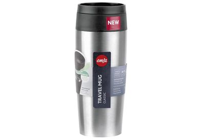 Thermobecher "Travel Mug Classic" Edelstahl 360 ml, Ø 8,2 cm, 20,4 cm