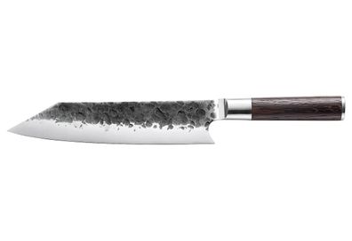 Kiritsuke-Messer "Kyoto" Wengeholz|Klingenstahl braun / schwarz