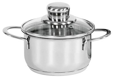 Bratentopf "Saturn" Edelstahl 400 ml, Ø 12 cm