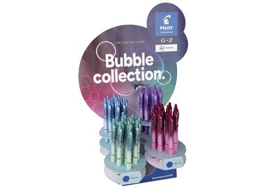 Gelschreiber "G-2 Bubble collection" Limited Edition 48er Display 4fach sortiert