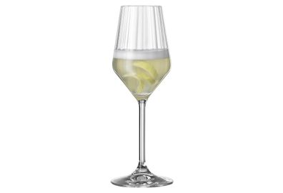 Champagnerglas "LifeStyle" 4er Set Kristallglas 340 ml